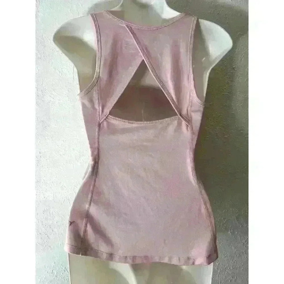 Old Navy Active Sleeveless Top Size XS Tall Pink Athletic Go-Dry Tank Top - Picture 3 of 5